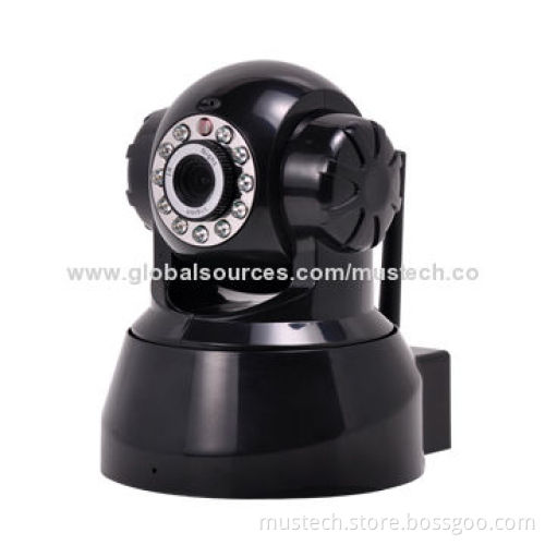 Indoor Night Vision Wireless IP Camera with 12V DC/2.0A Power Supply